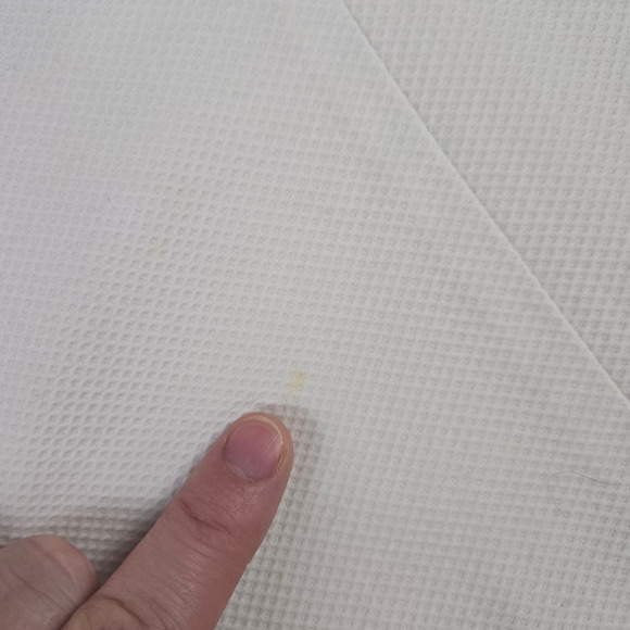 1960s Vintage White Sleeveless Mod Double Breasted Sporty Shift Dress Size 2 - Picture 9 of 14